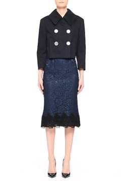 Dolce&Gabbana Lace Pencil Skirt | Nordstrom