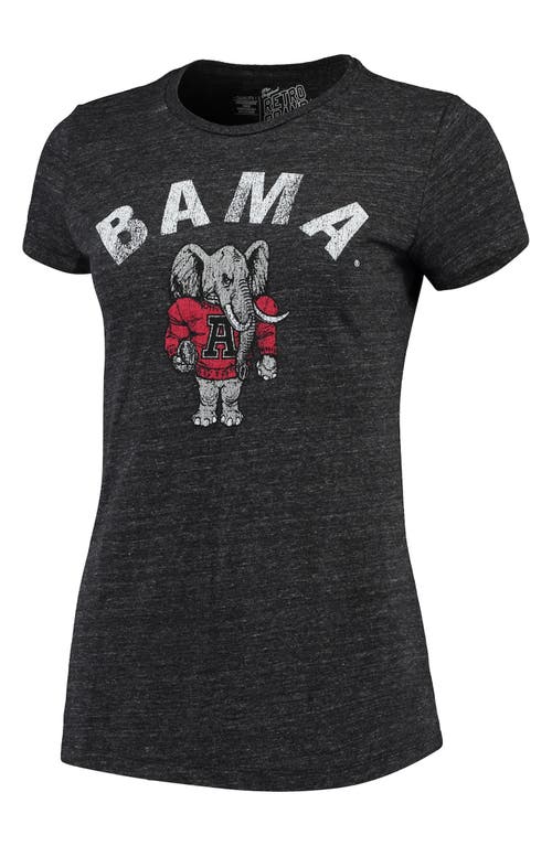 UPC 193495239489 product image for Women's Original Retro Brand Heathered Black Alabama Crimson Tide Team Tri-Blend | upcitemdb.com