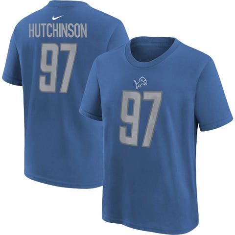 Nike Aidan Hutchinson Blue Detroit Lions Legend Jersey At Nordstrom for Men