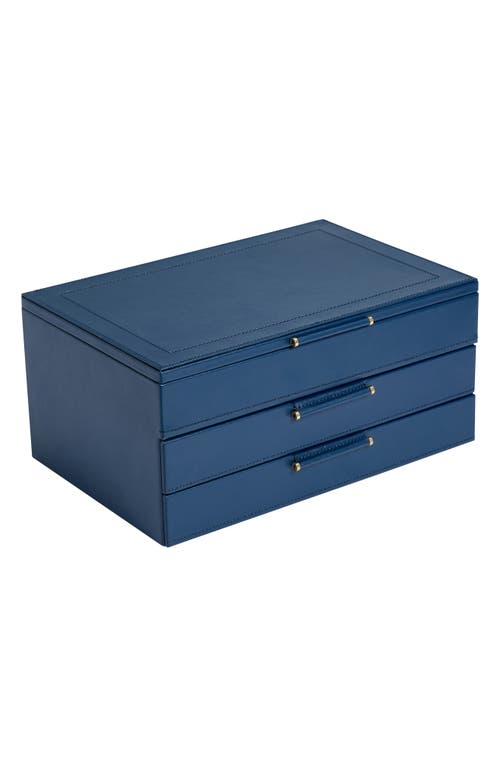 Shop Wolf Sophia Jewelry Box In Indigo