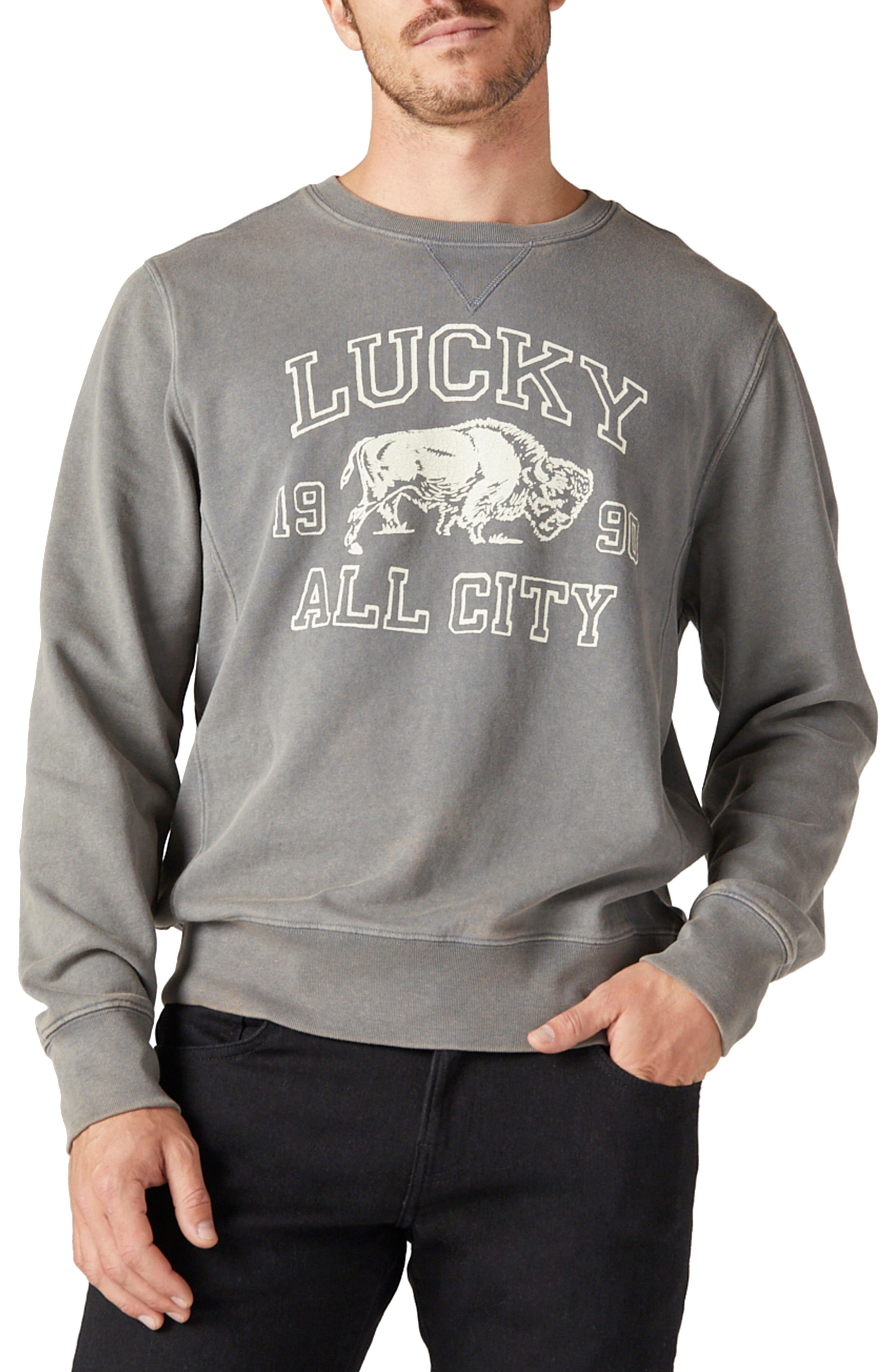 lucky brand sweatshirt