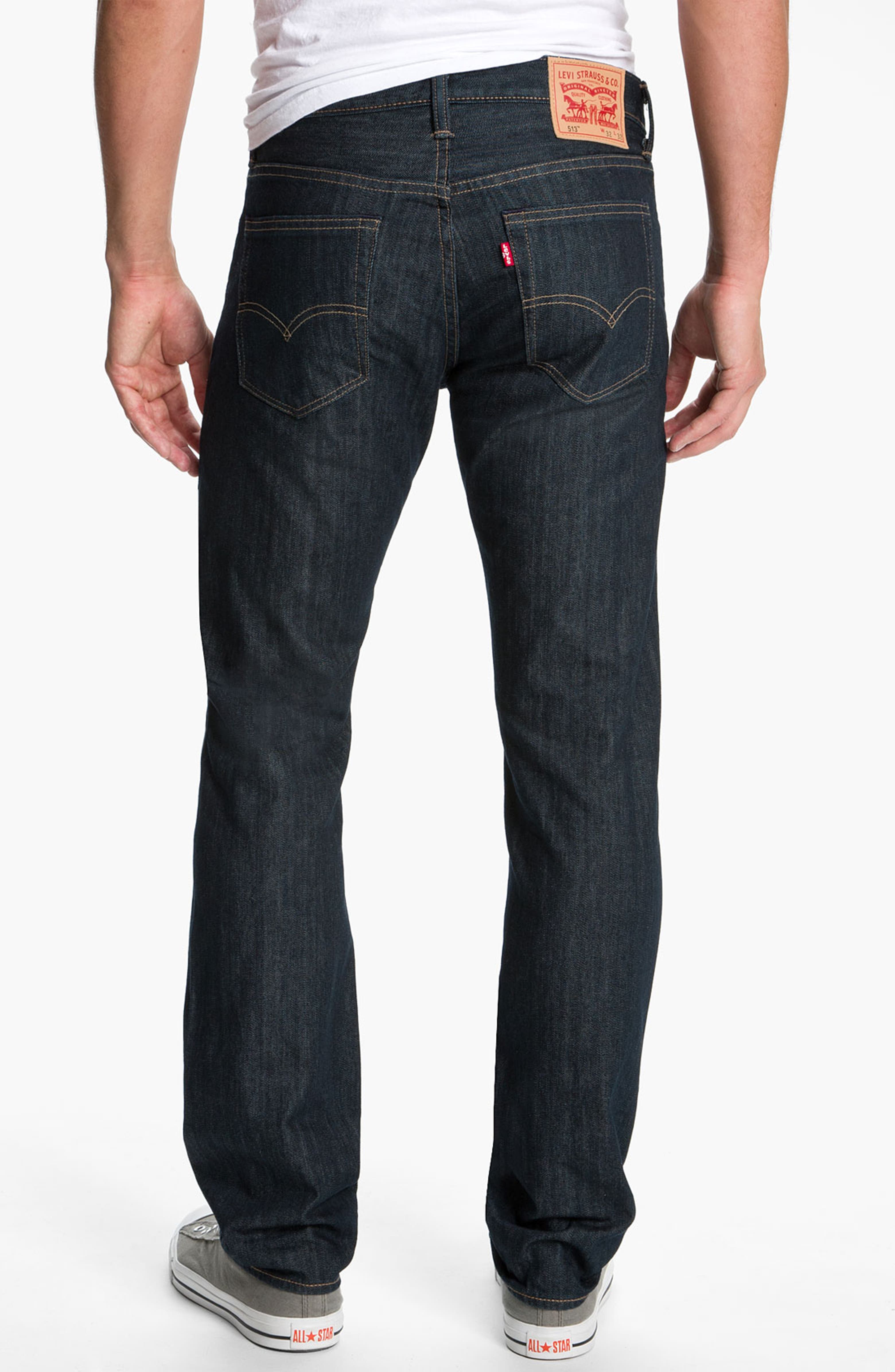 Levi's® '513™' Slim Straight Leg Jeans (Rumpled Rigid) | Nordstrom