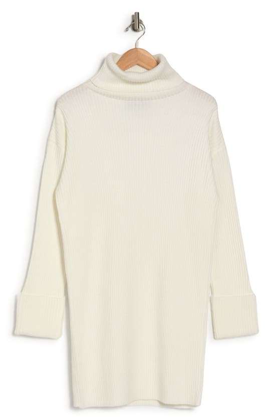 RENEE C RENEE C TURTLENECK LONG SLEEVE SWEATER DRESS