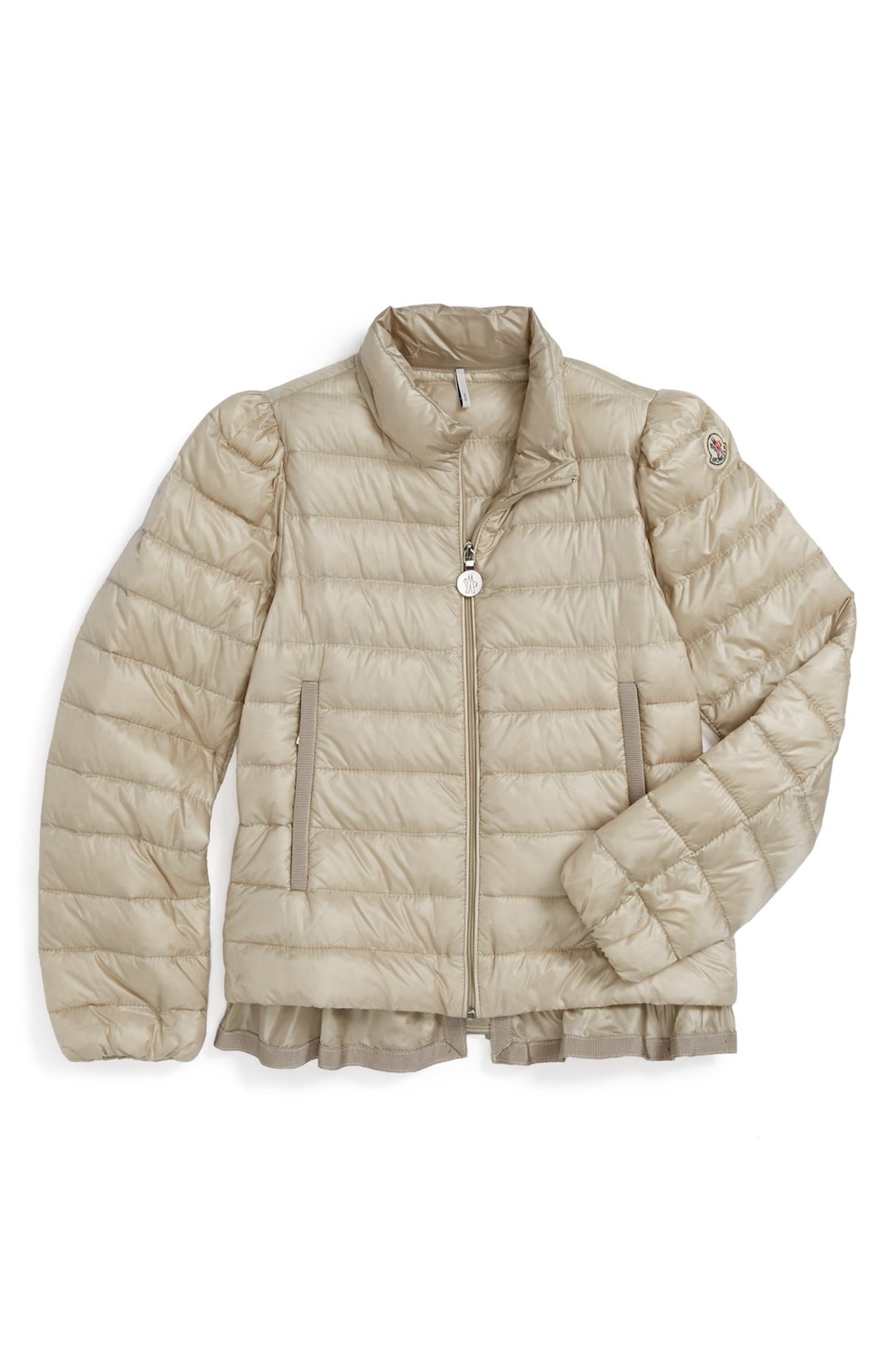 Moncler Ruffle Down Jacket (Little Girls & Big Girls) | Nordstrom