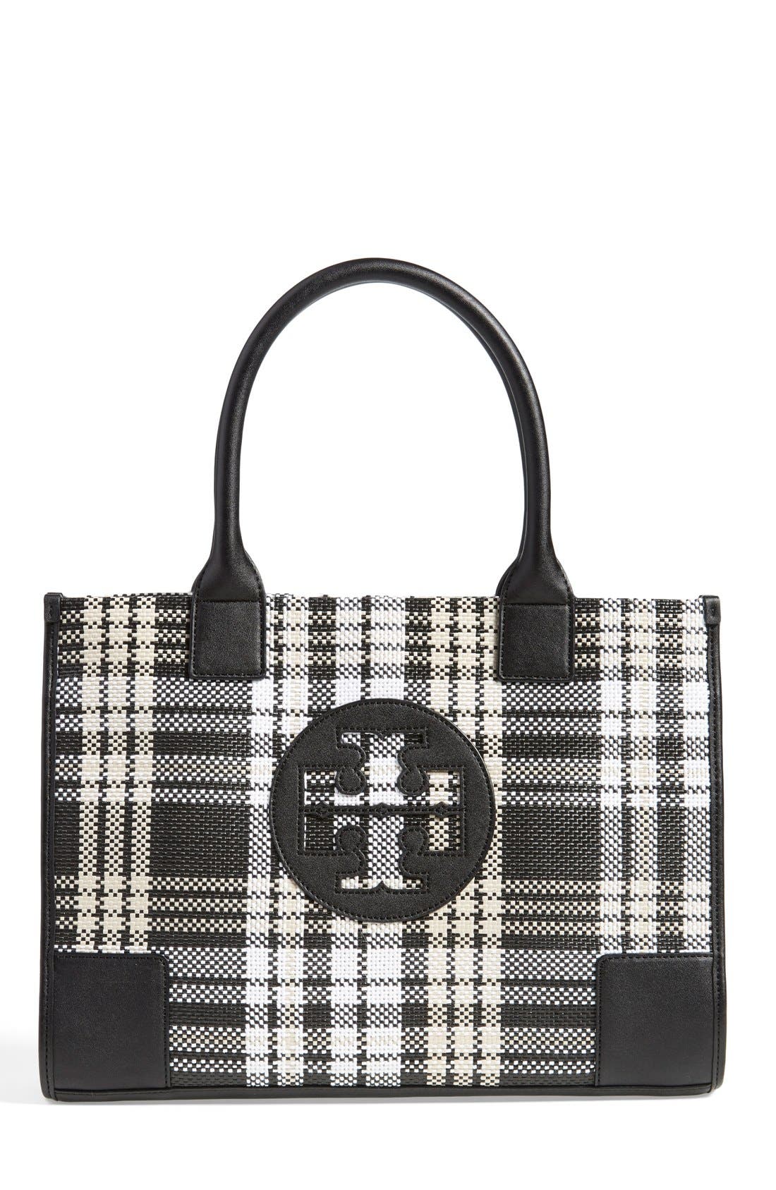 tory burch plaid bag