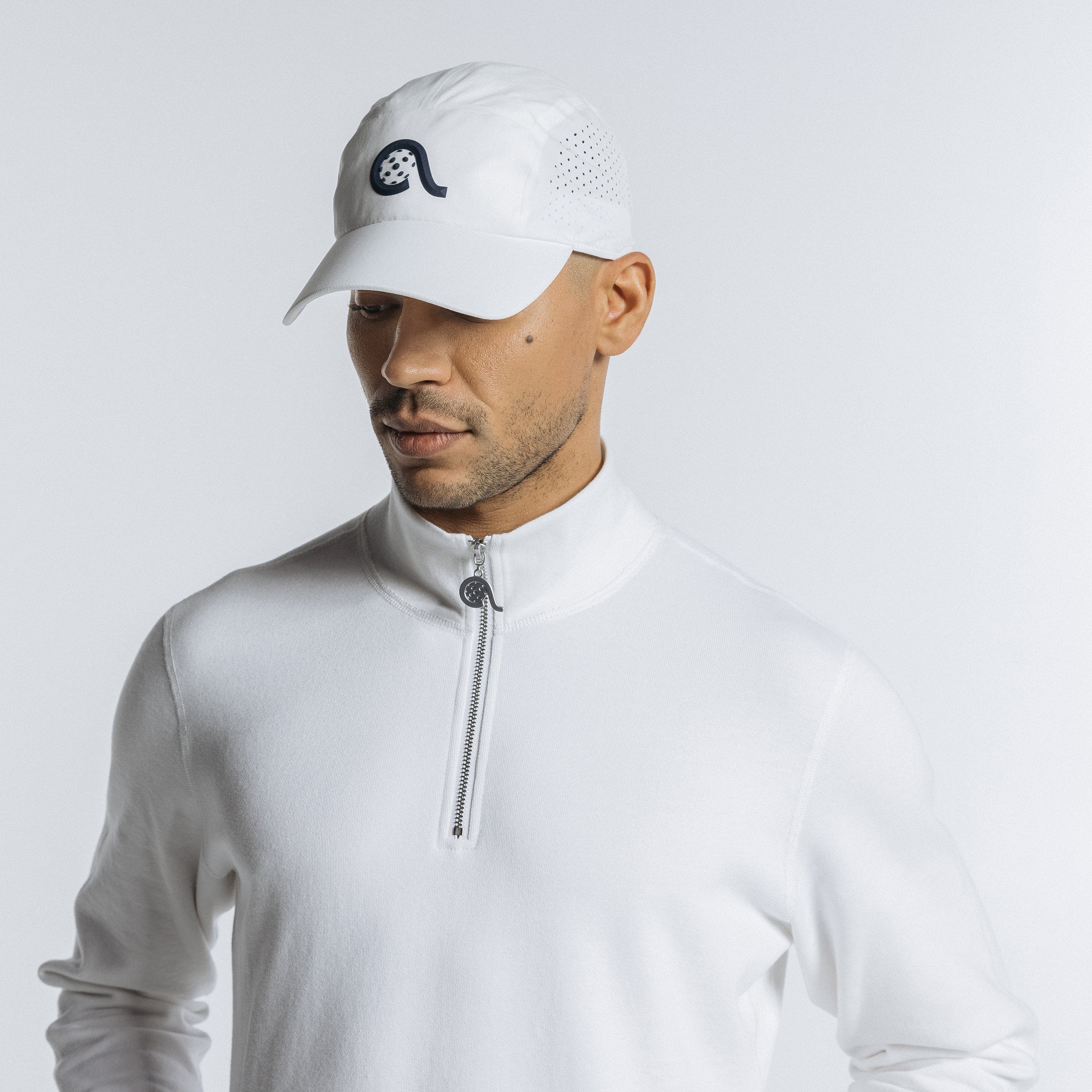 Avi Pickleball Hat In White Lotus