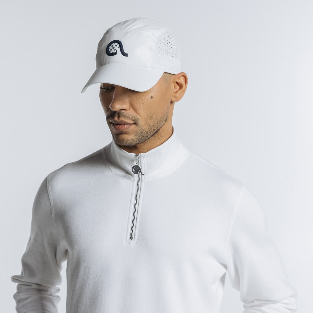 Avi Pickleball Hat In White Lotus