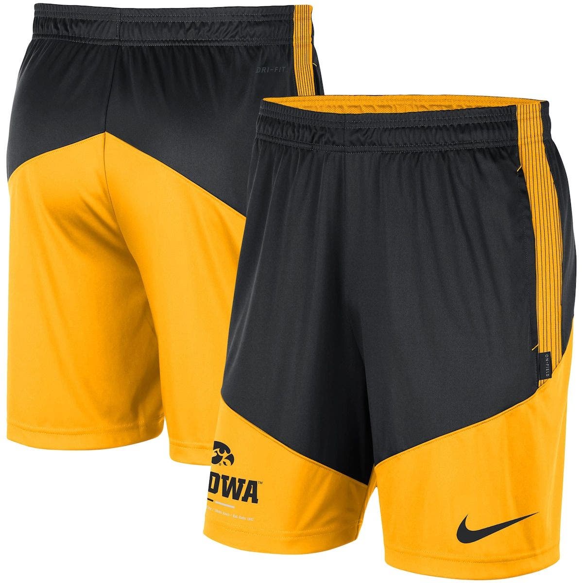 Gold Iowa Hawkeyes Team 
