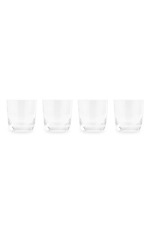 Nambé Taos Set of 4 Double Old Fashioned Glasses in Clear at Nordstrom