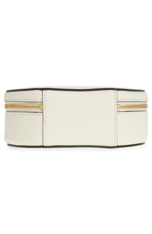 Shop Valentino Garavani Vlogo Signature Circle Crossbody Bag In Ivory