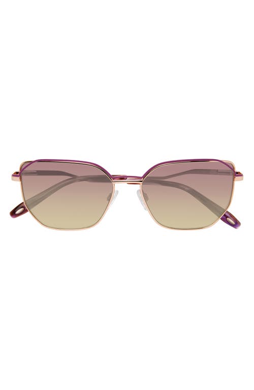 GLEMAUD X Tura x Victor Glemaud 58mm Modified Square Sunglasses in Lilac