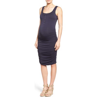 Nom Maternity Sleeveless Maternity/nursing Dress