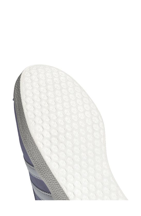Shop Adidas Originals Gazelle Sneaker In Preloved Fig/ White/ Violet