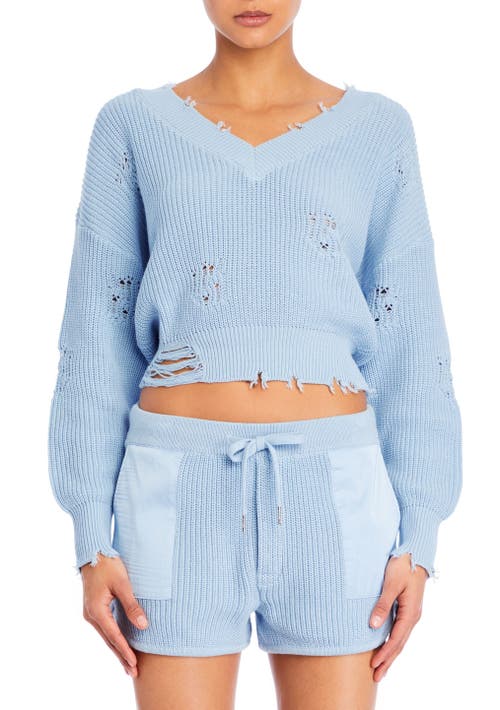 Shop Ser.o.ya Syd Sweater In Sky Blue