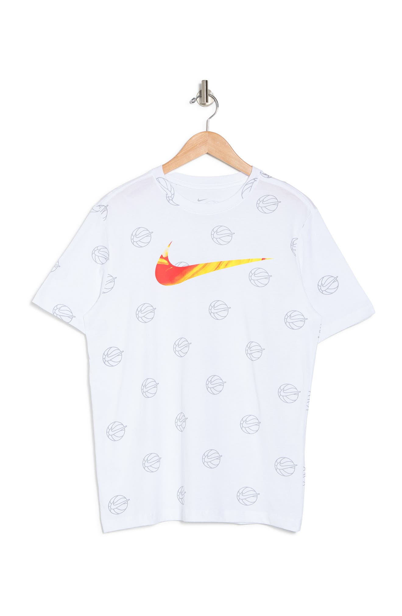 nike swoosh hoop tee