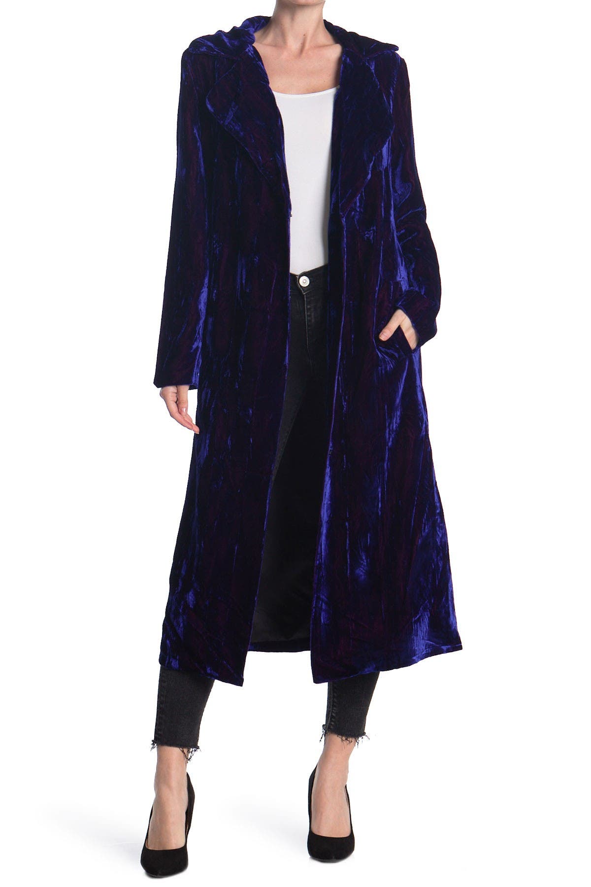 velvet overcoat