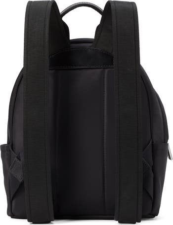 Leather-Trimmed Recycled-Nylon Backpack