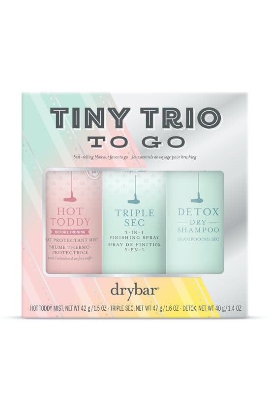 Drybar Tiny Trio To-go Kit (limited Edition) Usd $42 Value