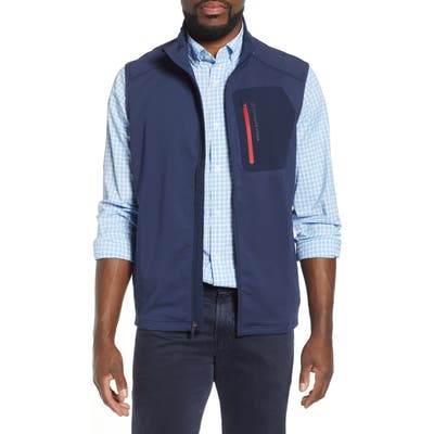 Vineyard Vines Walker Zip Vest, Blue
