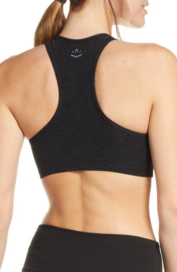 Beyond Yoga Quilted Mesh Lined Bra Black QF8048 - Free Shipping at