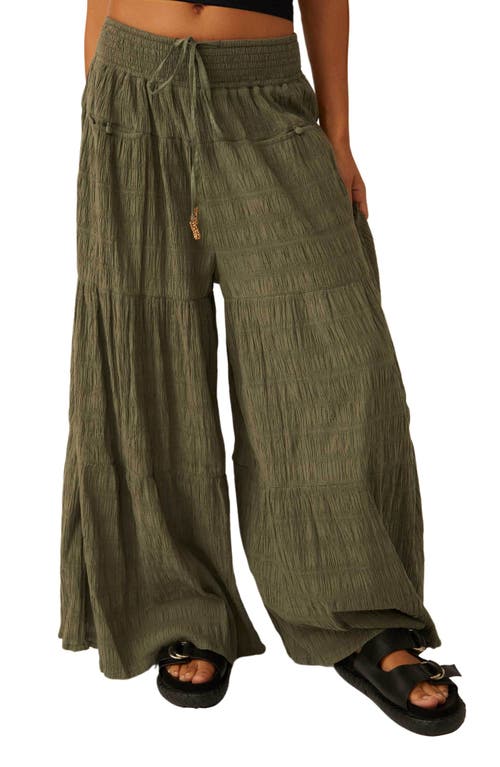 free-est In Paradise Wide Leg Pants in Dried Basil