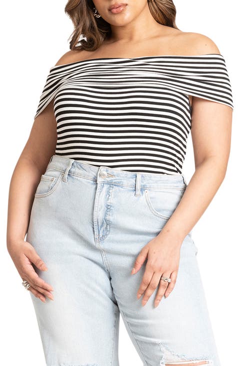 Off the Shoulder Plus-Size Tops for Women