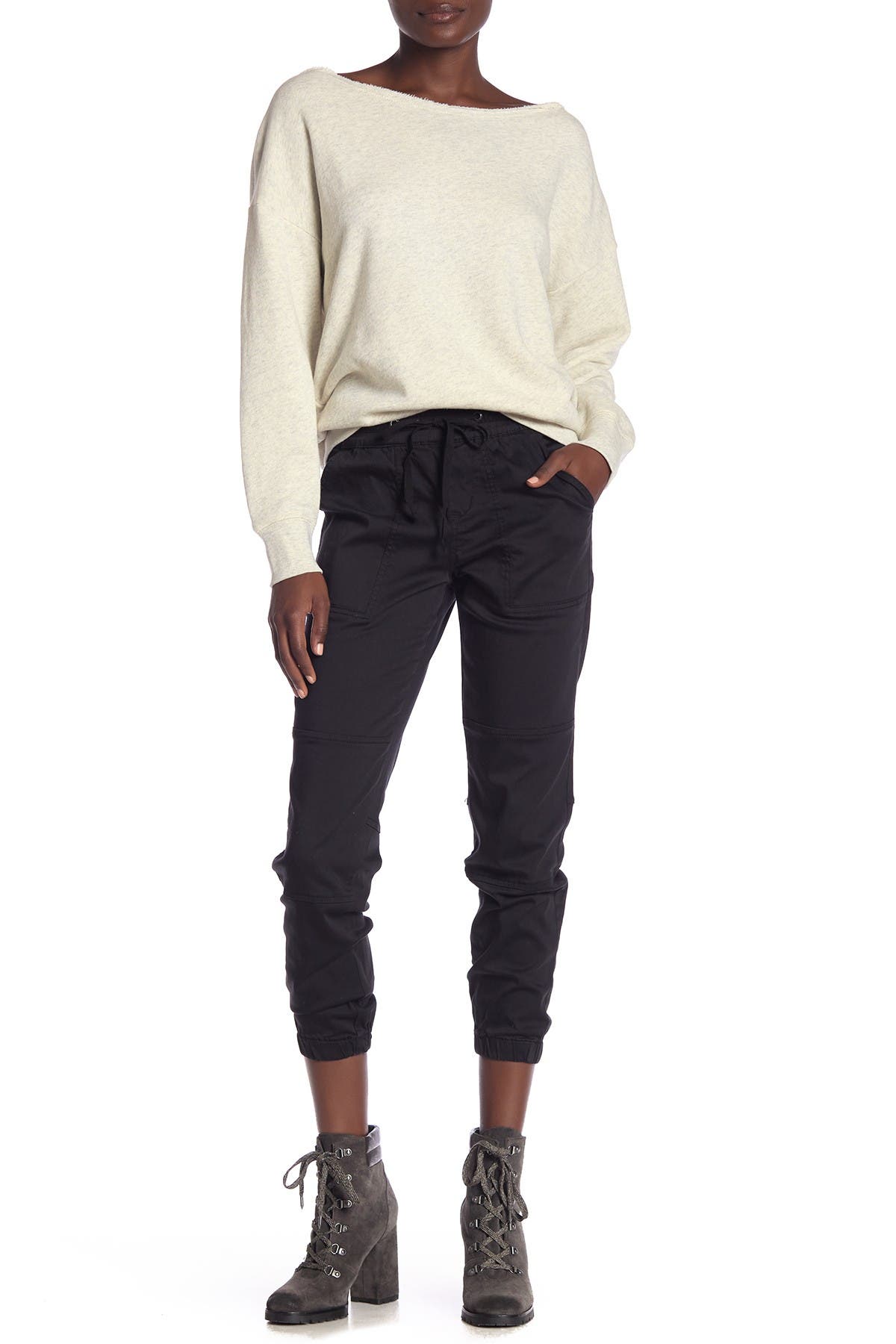 SUPPLIES BY UNIONBAY Demery Solid Sateen Joggers Nordstrom Rack