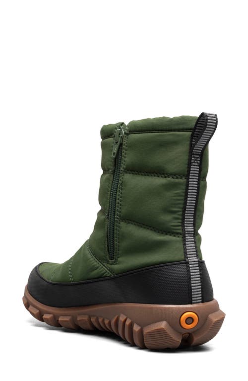 Shop Bogs Cedar Quilted Waterproof Boot In Cargo