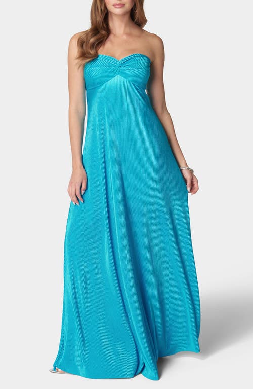 bebe Plissé Strapless Dress at Nordstrom,