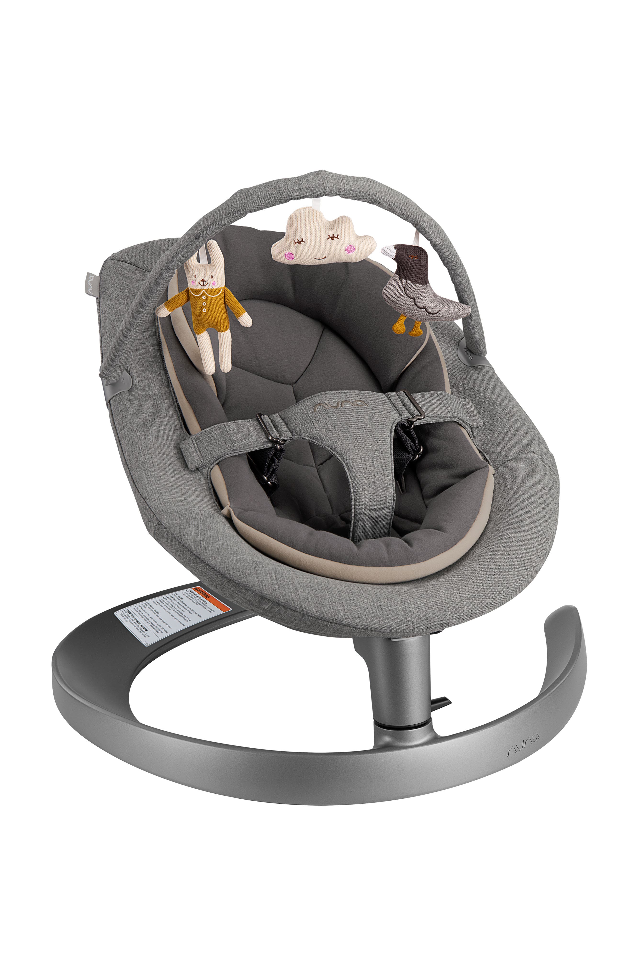 nuna leaf rocker grey