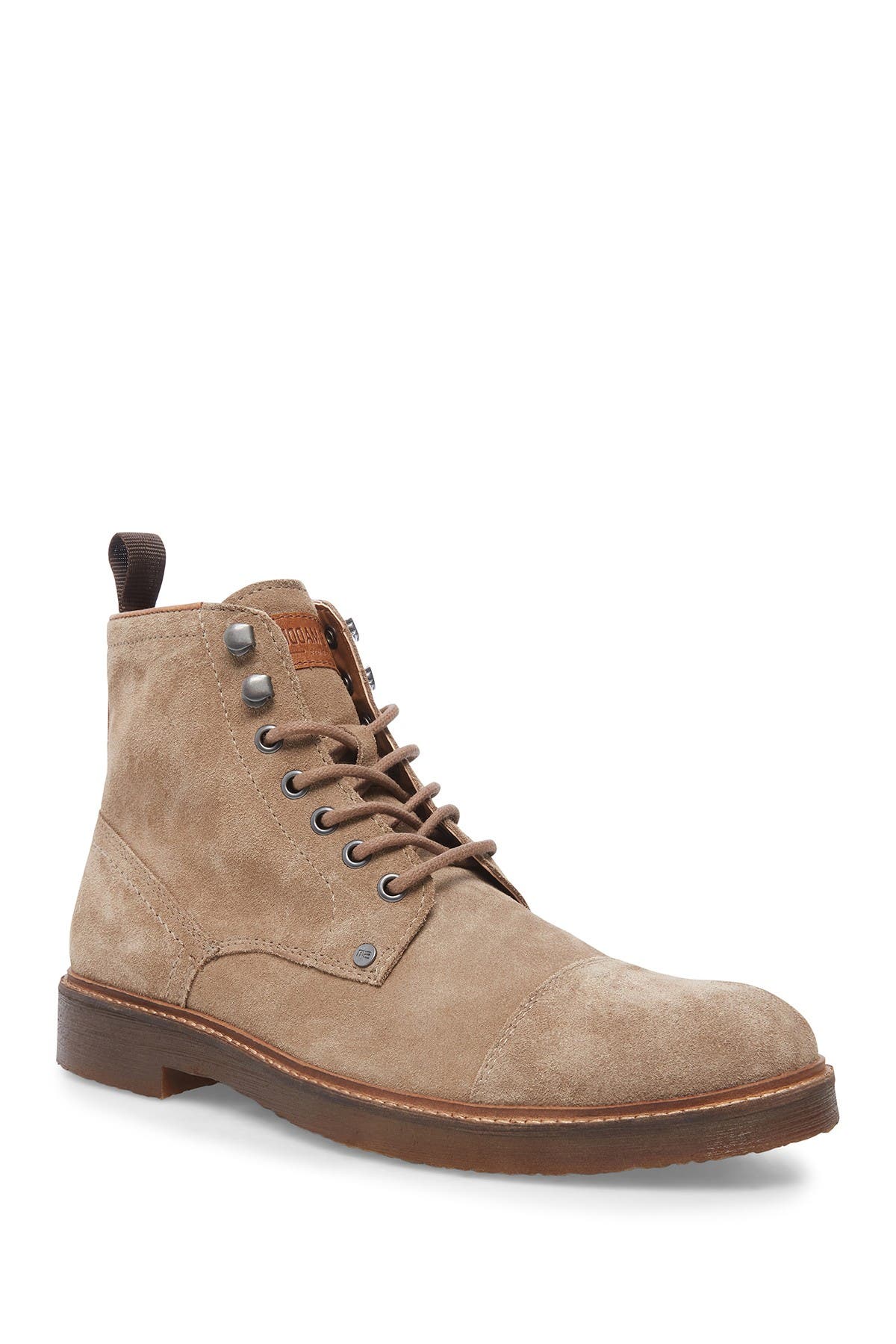 steve madden cap toe boot