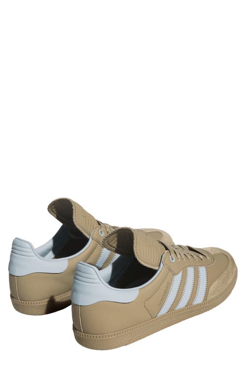 Adidas Originals Adidas Humanrace Samba Low Top Sneaker In Orbit Green/ash Grey