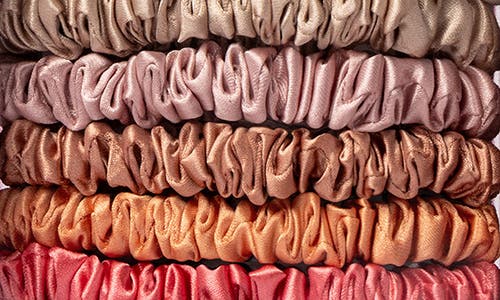 Shop Slip Pure Silk 10-pack Skinny Scrunchies (nordstrom Exclusive) $65 Value In Assorted Colors