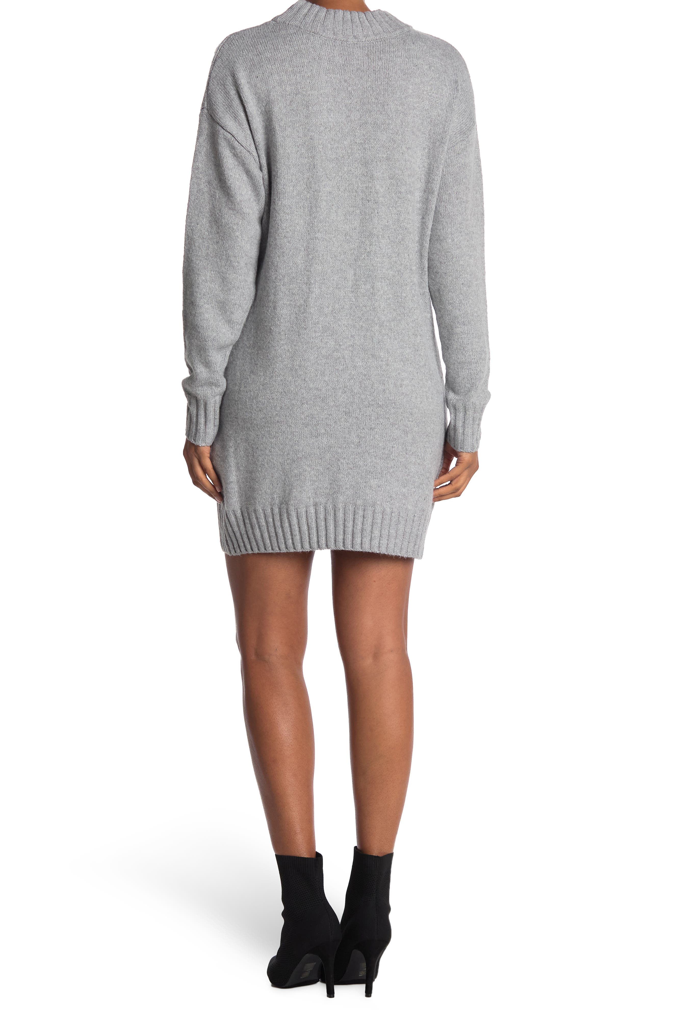 funnel neck sweater dress nordstrom rack