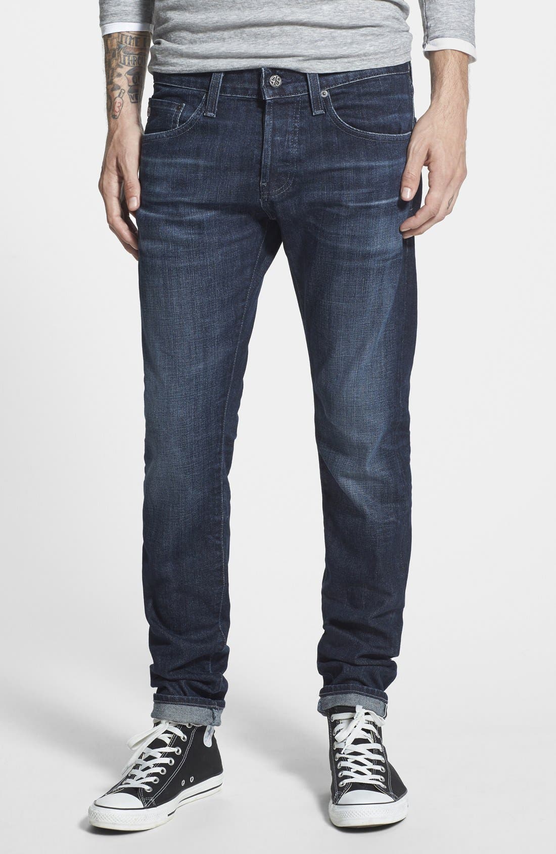 AG 'Dylan' Skinny Fit Selvedge Jeans (Alpha) | Nordstrom