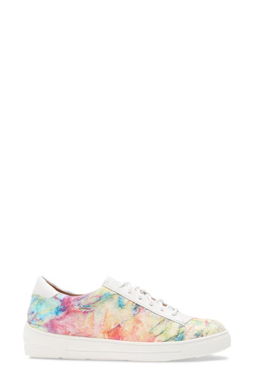 Shop Linea Paolo Kaia Genuine Calf Hair Sneaker In Multi Print Calf Hair/leather