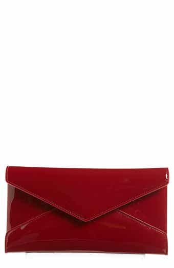 Saint Laurent Women's Uptown Pouch Vintage White Leather Envelope Clutch | by Mitchell Stores