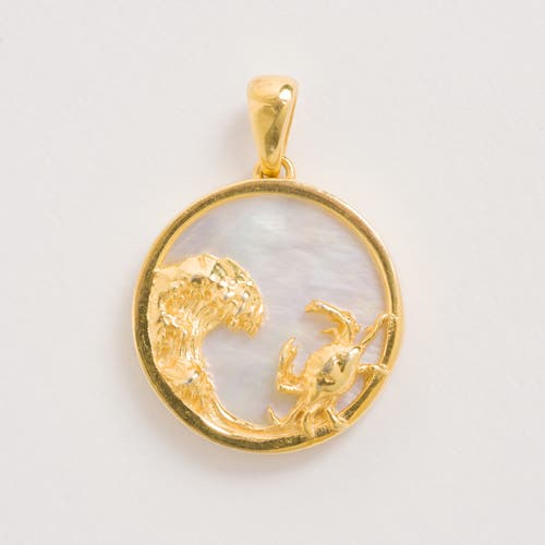 Freya Rose Zodiac Necklace In Cancer