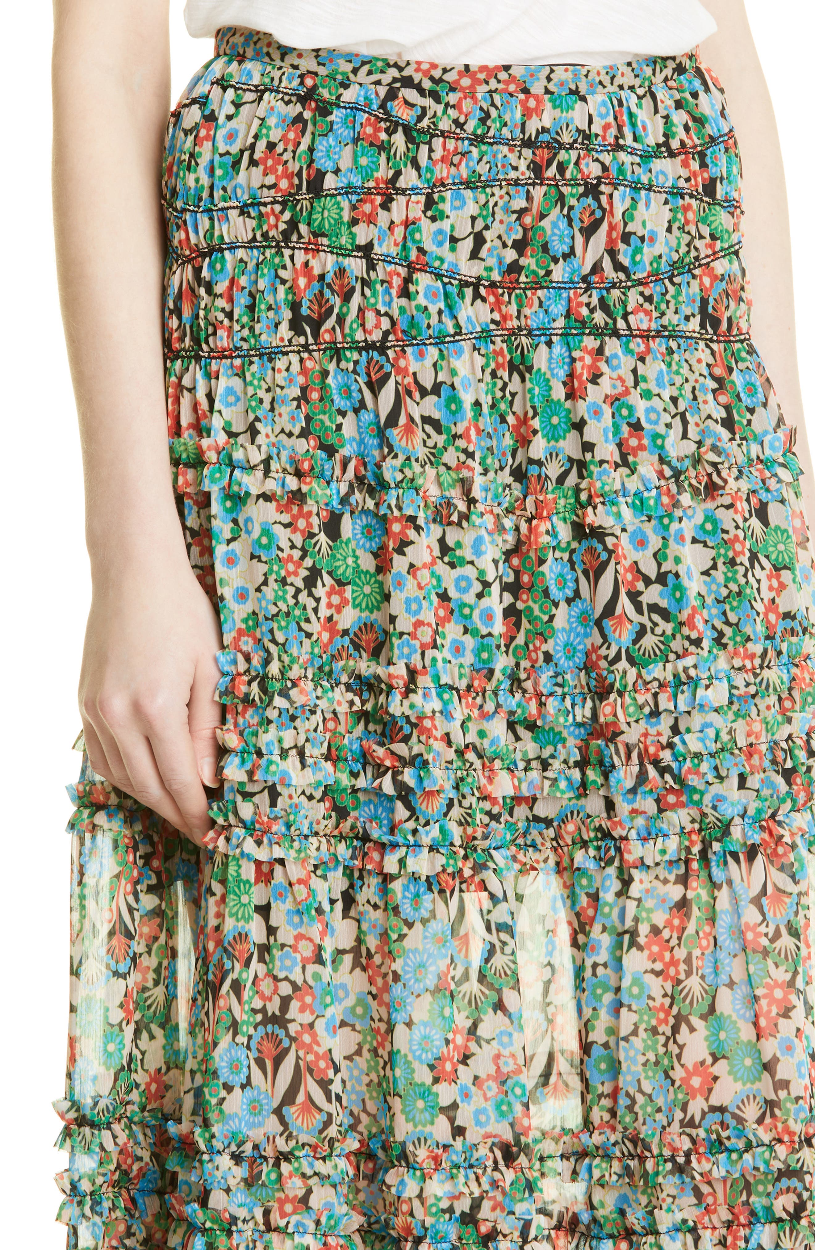 ted baker maxi skirt