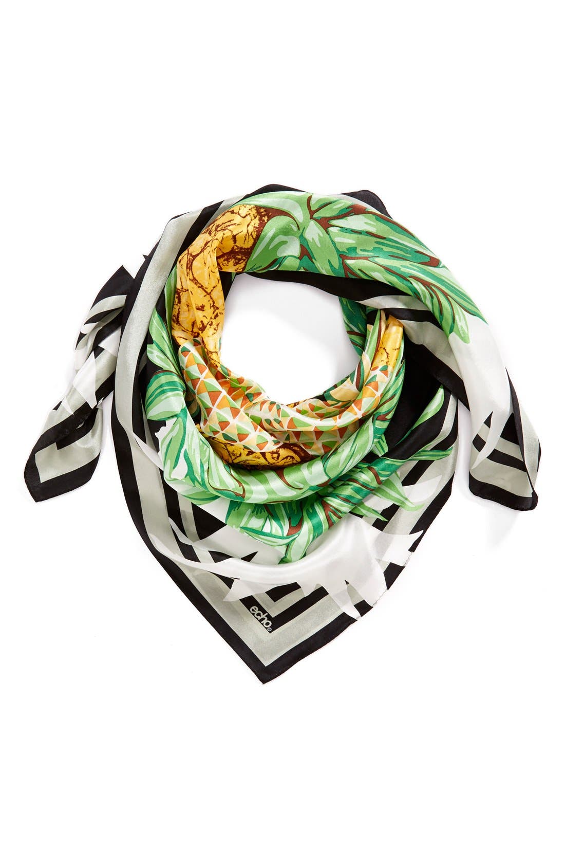 Echo 'Pineapple Party' Silk Scarf Nordstrom