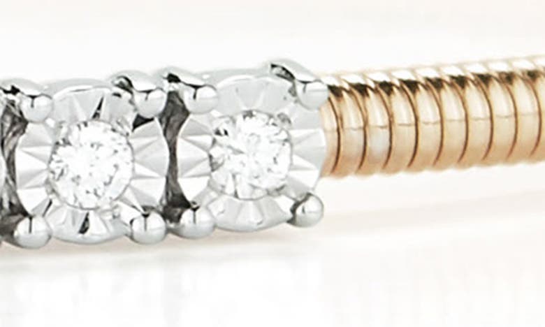 Shop Dana Rebecca Designs Ava Bea Diamond Flexi Cuff Bracelet In Yellow Gold