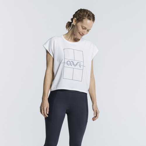 Avi Pickleball Top In White Lotus