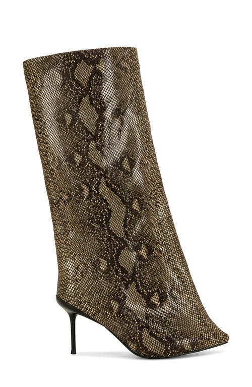 AZALEA WANG AZALEA WANG COUTURE CRAZY POINTY TOE KNEE HIGH BOOT
