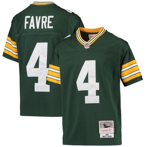 Jonathan Ford Green Bay Packers Youth Green Name & Number Logo Long Sleeve  T-Shirt 