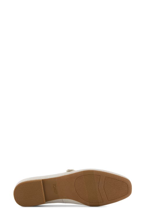 Shop Toms Bianca Mary Jane Flat In Natural