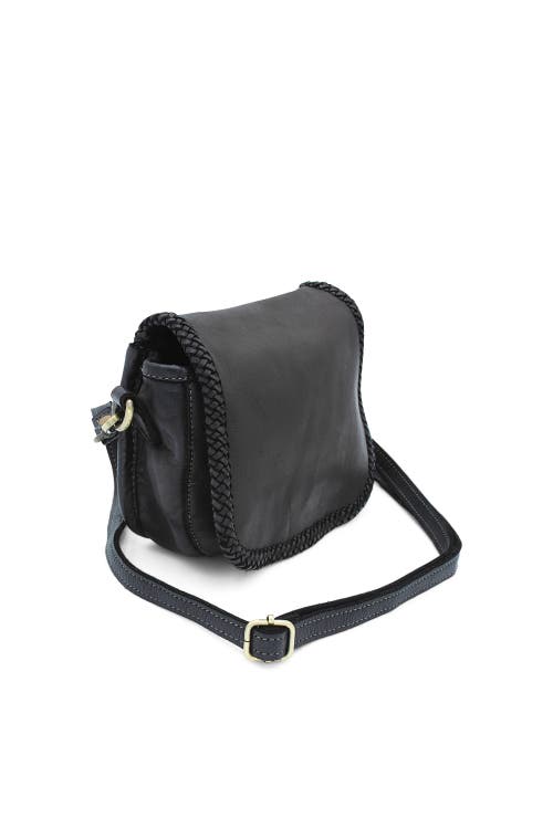 Bolsa Nova Naples Saddle Bag In Black