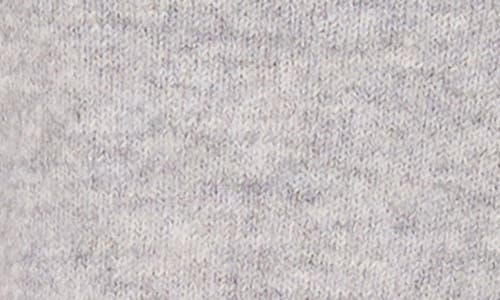 Shop Vince Camuto Whipstitch V-neck Sweater In Light Heather Grey