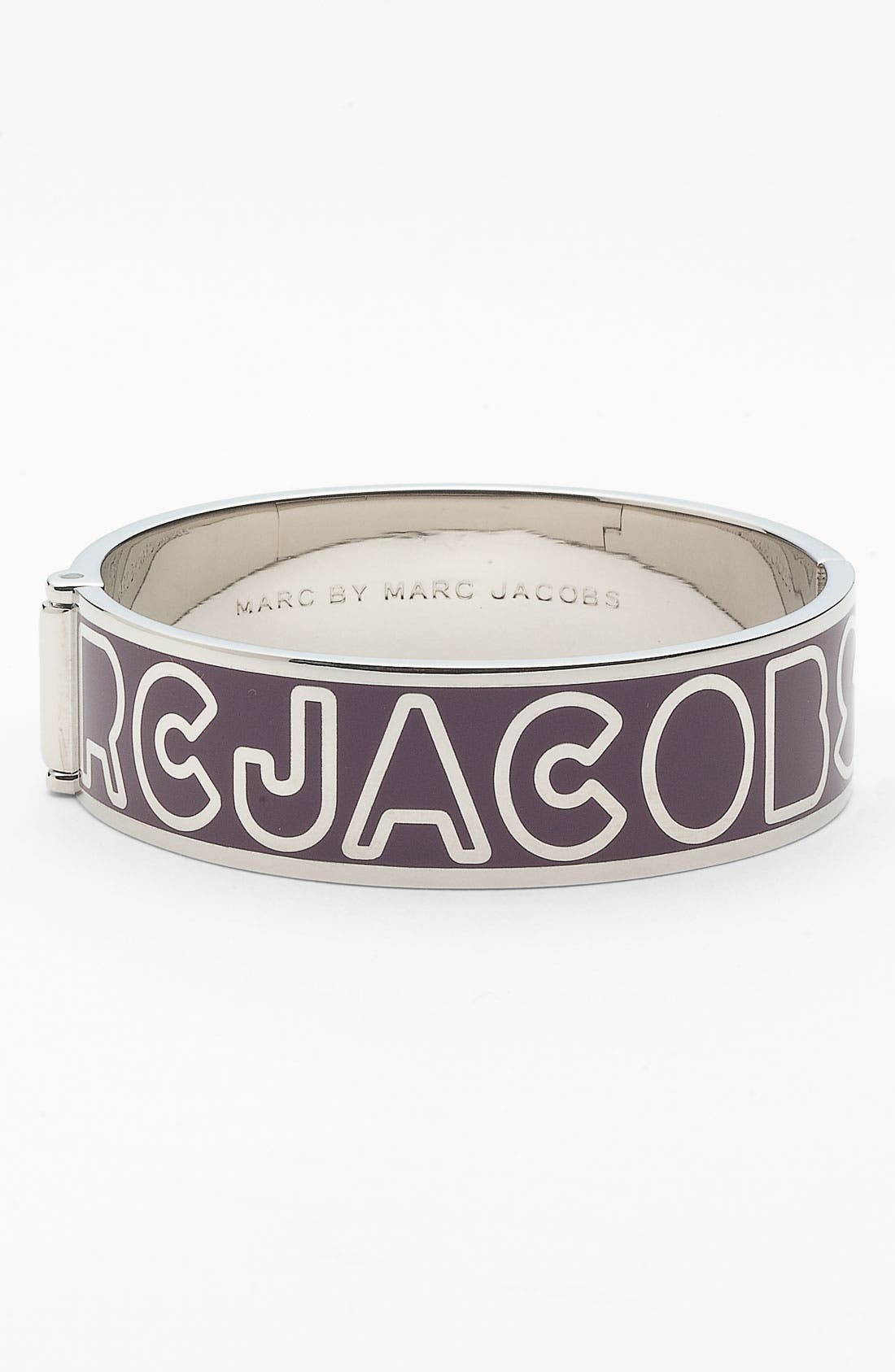 MARC BY MARC JACOBS 'Iconic' Medium Hinged Logo Bracelet Nordstrom