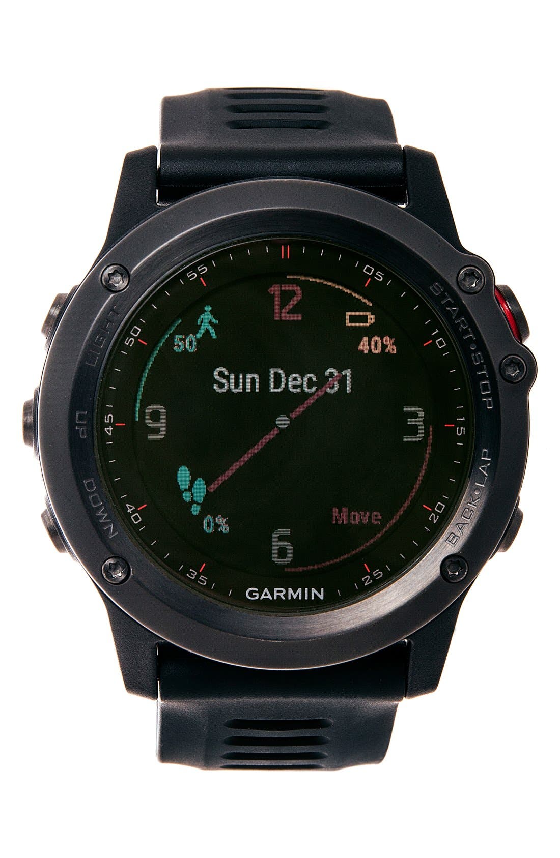 Garmin 'Fenix 3' GPS Multisport Training Watch, 51mm Nordstrom