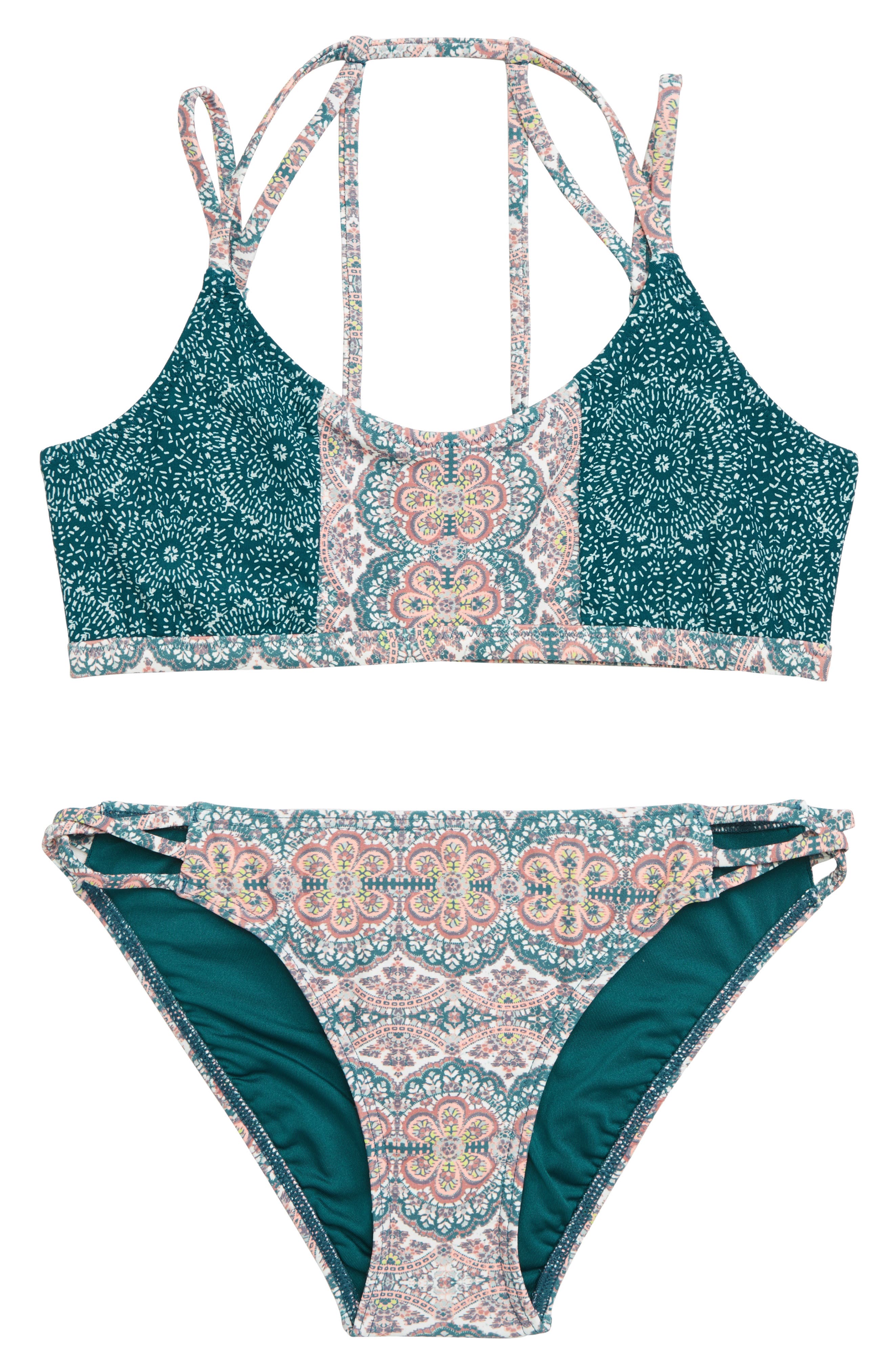 O'Neill Fleetwood Reversible TwoPiece Swimsuit (Big Girls) Nordstrom